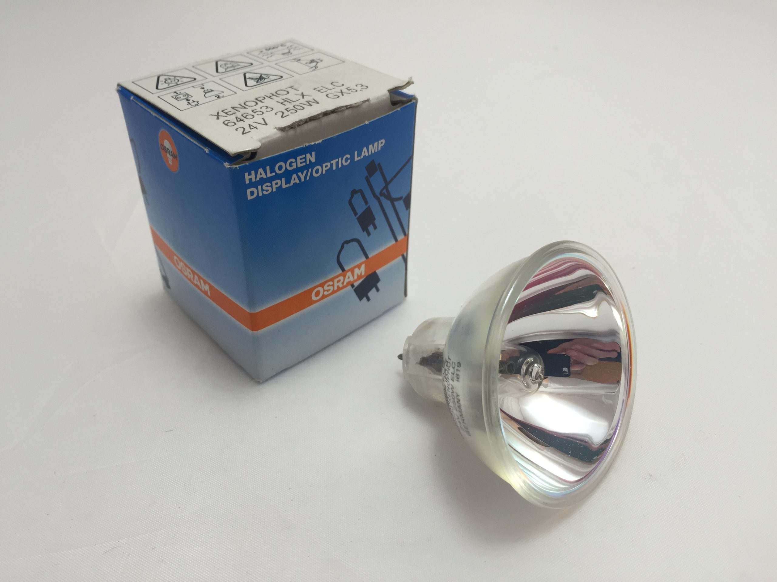 Osram 64653 Lampadina Alogena 250W GX5.3 - Per Proiettori E Apparecchi Medicali