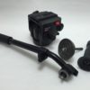 Manfrotto 503 Stativ mit Stativkopf inkl. Arm 75mm Halbkugel und Stativplatte