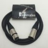 XLR Kabel 1,5m Verlängerung Thomann sssnake SK233 schwarz