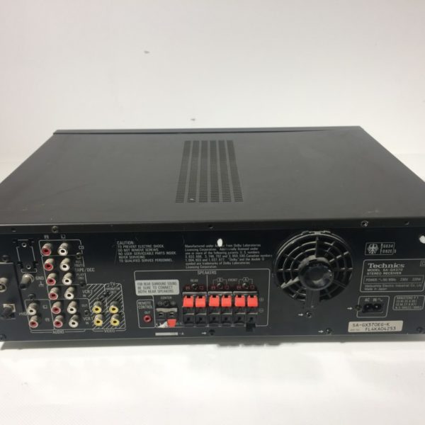 TECHNICS SAGX 370 Stereo Dolby Surround Receiver Gebrauchte