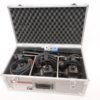 BEBOB Cosmolight Uniflood 650 - Lichtkoffer mit 3x 650W Halogenlampen inkl. Zubehörpaket