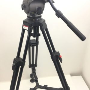 Cartoni Focus Stativ mit Fluid Head und Mittelspinne – Videostativ