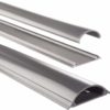 Hama 1m langer Kabelkanal, selbstklebend  - PVC weiß für bis zu 8 Kabel