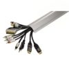 Hama 1m langer Kabelkanal, selbstklebend  - PVC weiß für bis zu 8 Kabel – Bild 2