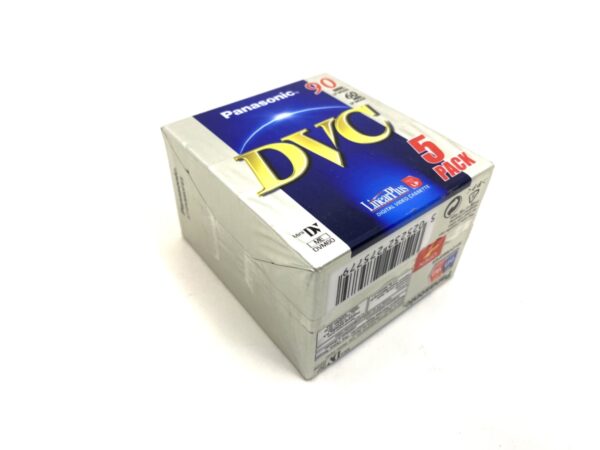 PANASONIC 5 Stück miniDV DVM60 Tape - Kassette 60min SP 90minLP NEU – Bild 2