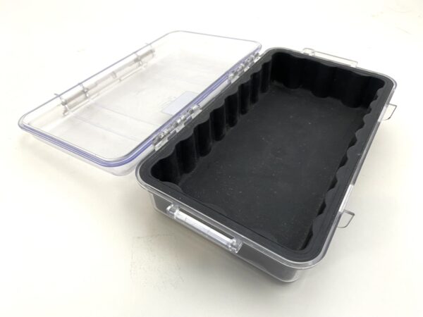PELICASE Koffer 1060 Micro Case Series schwarz mit durchsichtigem Deckel Gebraucht – Bild 7