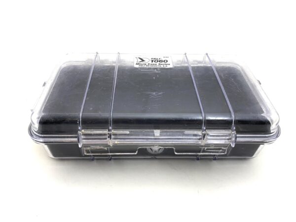 PELICASE Koffer 1060 Micro Case Series schwarz mit durchsichtigem Deckel Gebraucht – Bild 6