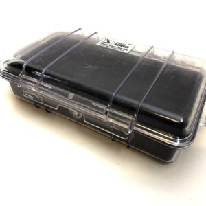 PELICASE Koffer 1060 Micro Case Series schwarz mit durchsichtigem Deckel Gebraucht