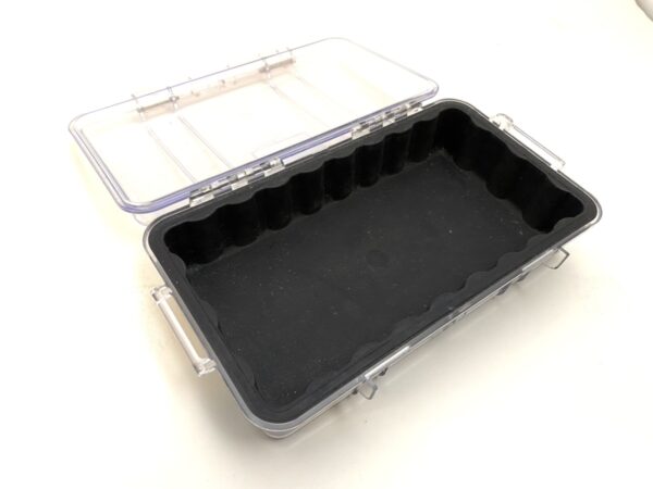 PELICASE Koffer 1060 Micro Case Series schwarz mit durchsichtigem Deckel Gebraucht – Bild 4