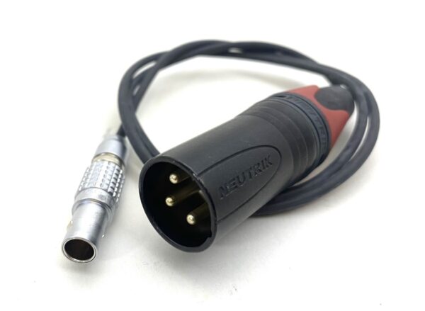 ADAPTERKABEL TC-OUT Lemo 5pol auf  XLR 3pol M – Bild 2